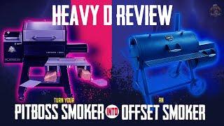 Turn your Pellet Grill into a Stick Burner | Heavy D Review | Add More Smoke To Your Pellet Smoker!