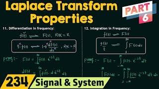 Properties of Laplace Transform (Part 6)