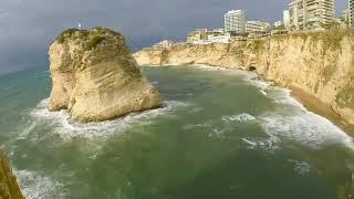 Raouche Rock in Beirut | Lebanon