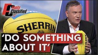 Why Eddie McGuire wants to change the Sherrin - Footy Classified | Footy on Nine