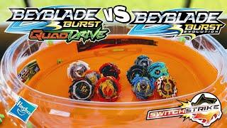 *QuadDrive vs SwitchStrike* Hasbro Beyblade Burst Battles