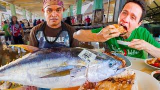 Filipino Seafood Tour - KING OF TUNA in Mindanao, Philippines!!  (This Is Crazy!!)