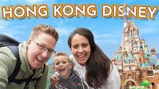 Our First Time at HONG KONG DISNEYLAND!