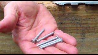 DIY Shed AsktheBuilder Joist Hanger Nails and Screws