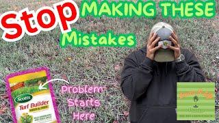 Biggest Mistakes in Lawncare  | DIY Lawn Coach