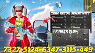 Best Update 3.3 Zero recoil Sensitivity Control Settings Pubg Mobile/Bgmi Sensitivity 2024