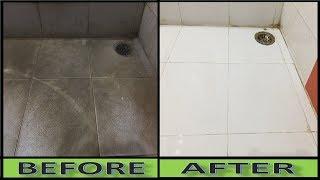 How To Clean Dirty White Tiles to make Pure White Tiles At Home