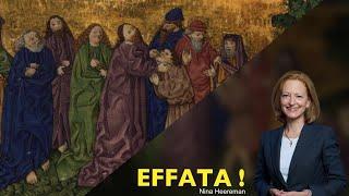 Effata - Öffne Dich! 23. Sonntag (B) Mk 7,31-37; Jes  35,4-7