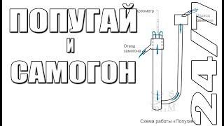 Overview. New device to control alcoholism (parrot) for moonshine. DIY distiller