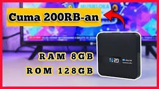 DILUAR NURUL! Android tv box MURAH 200 ribuan dapat RAM 8GB ROM 128GB