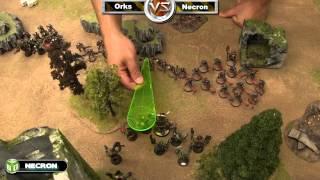 Orks vs Necron Warhammer 40k Battle Report - Beat The Cooler Ep 91