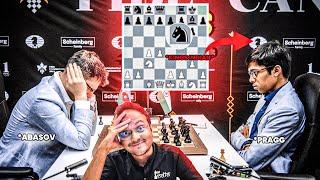 When Praggnanandhaa played the King's Indian | Abasov vs Pragg | FIDE Candidates 2024