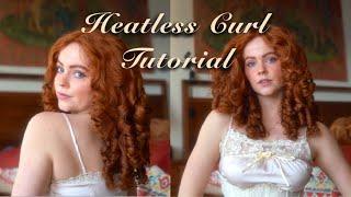 Heatless 70s/ Renaissance Curls