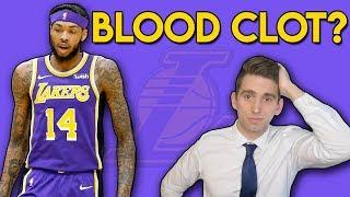 Brandon Ingram BLOOD CLOT (DVT) - Chris Bosh All Over Again? | A Doctor's Take