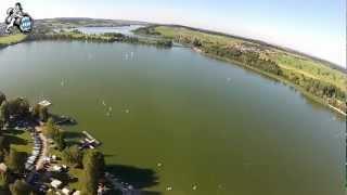 Flug über Strandcamping und den Waginger See