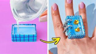 DIY ADORABLE JEWELRY  EPOXY RESIN CRAFTS