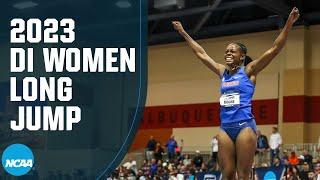 Jasmine Moore breaks collegiate long jump record - 2023 NCAA Indoor Track and Field Championships