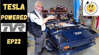 I’m Converting a TVR to Electric with Tesla Tech