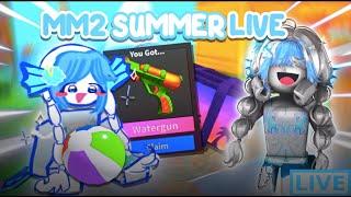 mm2 SUMMER LIVE! #mm2 #roblox #shorts