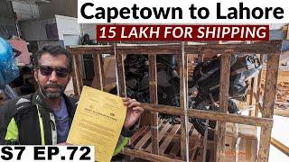 My Nightmare Experience with Lahore Airport Customs After Shipping my Bike From Capetown  S7 EP.72