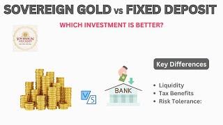 Which Investment is Better Sovereign Gold Bond or  Fixed Deposit? | Fixed Deposit or Gold Investment