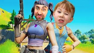 HRAJU POPRVÉ S ANAKINEM FORTNITE! (4 ROKY)