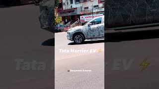 Tata Harrier EV Spied