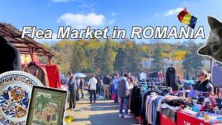 Flea Market in ROMANIA, Daily Life after Moving from UK, Kaufland Haul, Silent Vlog ASMR