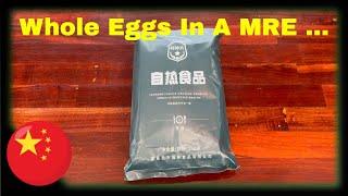 2024 Chinese Special Forces Mre: Exciting Fresh Vegetables And Quail Eggs!