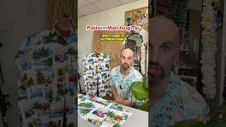 Pattern Matching Tip #sewingtips #sewinghacks #sewingtutorial #sewing #sewingtricks #sew