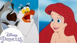  Scuttle Explains Human Stuff | Disney Princess | Disney Kids