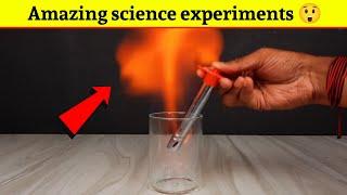 गजब के और कमाल  के Science Experiments  देख दंग रह जाओगे  #shorts