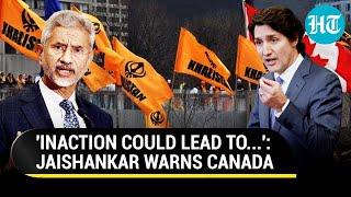 'If You Don't Take Action...': Jaishankar's Strong Message For Canada Over Khalistan Issue