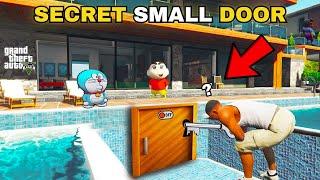 Shinchan Found Secret Door Near Franklin Swimming Pool in GTA 5 (MALAYALAM) | Paradox FTW