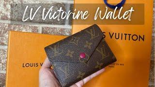 LV Victorine Wallet in Monogram | unboxing 