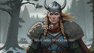 HRIST | Fantasy Ancient Norse Meditation Music | Ethereal Voice, Nordic Elder Flute, Percussion