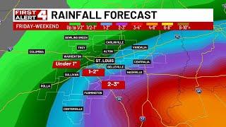 First Alert Forecast: Bracing For A Wet & Windy Friday