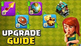 BEST UPGRADE PLAN for NEW META Equipment in TH16 | Clash of Clans September UPDATE BALANCE CHANGES