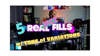 Jazz Drummer Q-Tip of the Week: REAL JAZZ FILLS