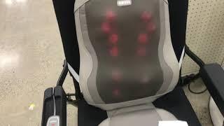 (REVIEW) homedics triple shiatsu massage cushion with heat