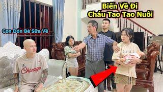 Kiên Chổi Sang Đón Phạm Thư Và Con Về Thì Bố Thắng Ngăn Cản