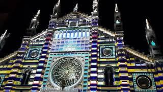 Spettacolo  di luci, Duomo di Monza, Ottobre 2021