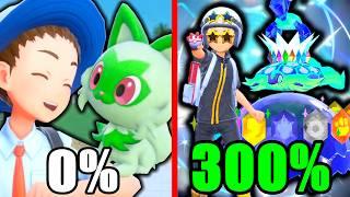 I 300%'d Pokemon Scarlet and Violet, Here's What Happened
