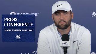 Scottie Scheffler Press Conference | 2024 PGA Championship Round 2