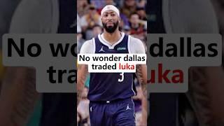 No wonder Dallas reached out to Lakers to trade luka #nba #basketball #anthonydavis #lukadoncic