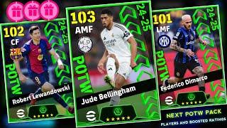 Upcoming Thursday New Potw Worldwide Apr 3 '25 In eFootball 2025 Mobile | Players & Boosted Ratings