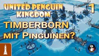 Der Bau unseres Pinguin-Eis-Imperiums  Let's Play United Penguin Kingdom 1 | deutsch gameplay