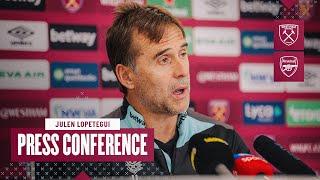 "We Are Ready for Saturday's Test" | Lopetegui Press Conference | West Ham v Arsenal