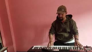 Ful Butte Sari Piano cover with Flute tone by Kanchan Maharjan for Nepali Song Phul Butte Sari