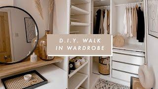 I BUILT A WALK IN WARDROBE | DIY ROOM MAKEOVER | I Covet Thee